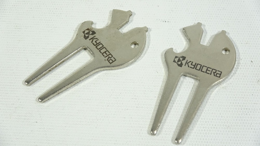 2 Kyocera Golf Divot Multi Tool Beer Opener