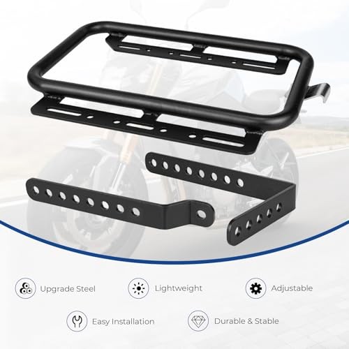 Universal Upgrade Motorcycle Side Case Mounting Kit Support Rack Detachable