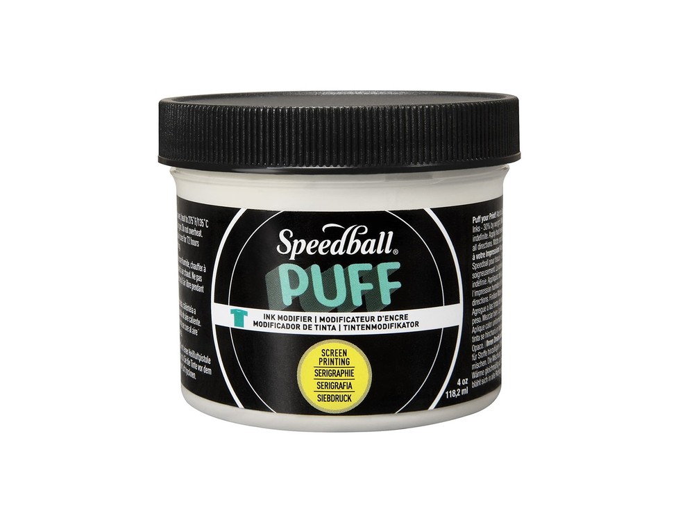 Puff Ink Modifier 4oz Fabric Screen Printing Ink Additive Raised Prints Paint