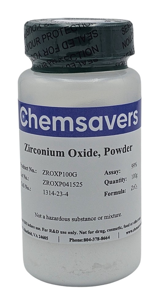 Zirconium Oxide, Powder, 99%, 100g