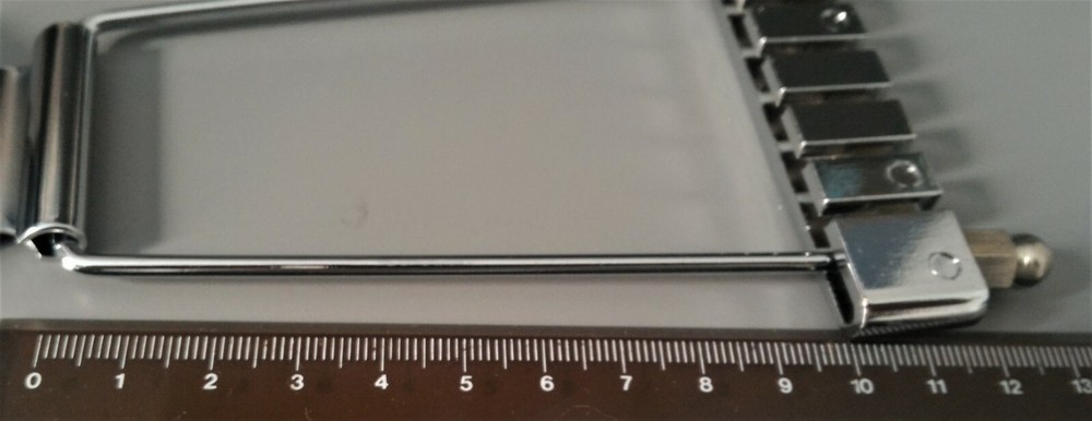 REPLACEMENT TRAPEZE STYLE TAILPIECE, CHROME, NEW, FREE POSTAGE