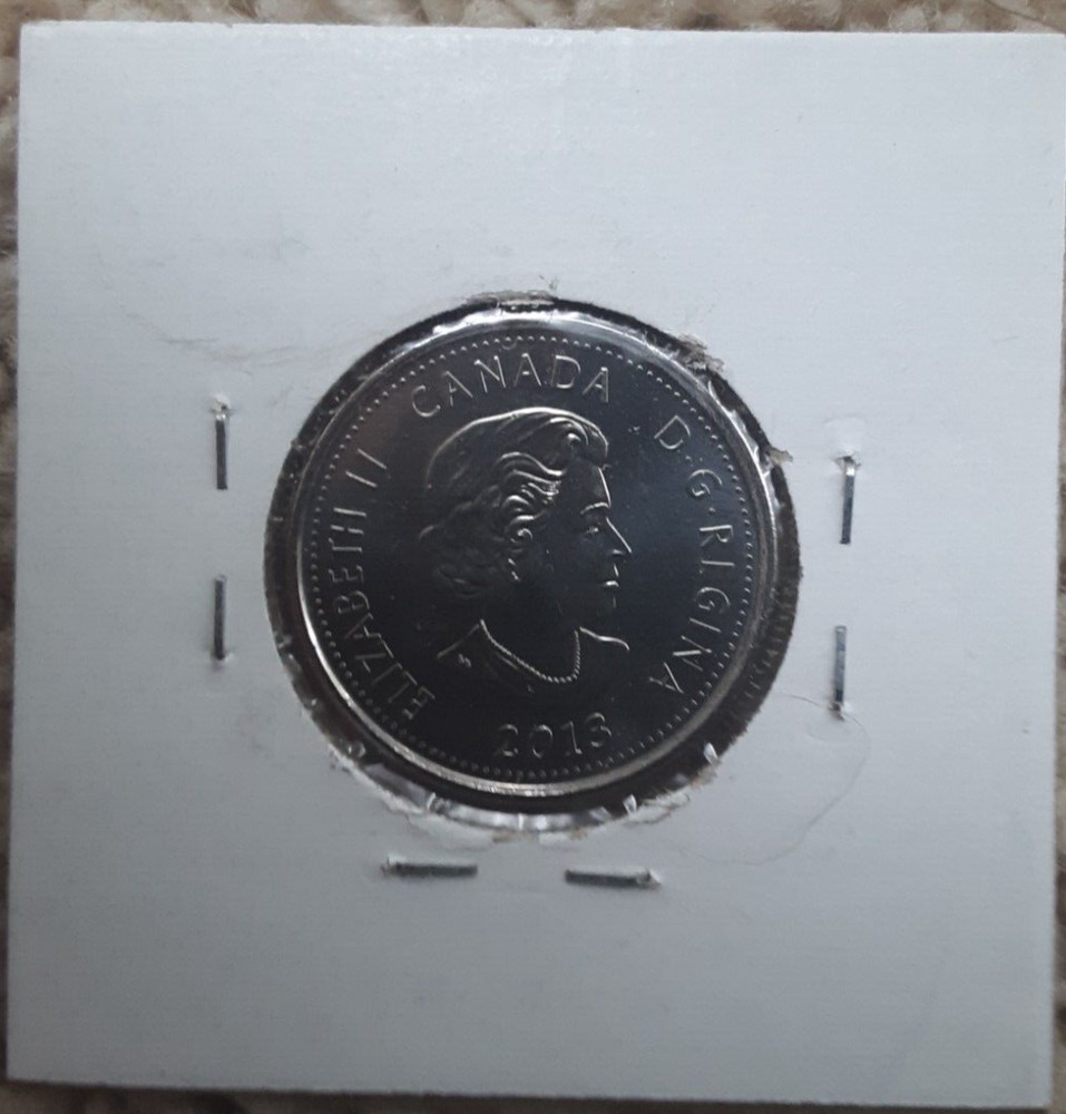 2013 Laura Secord Coloured Quarter