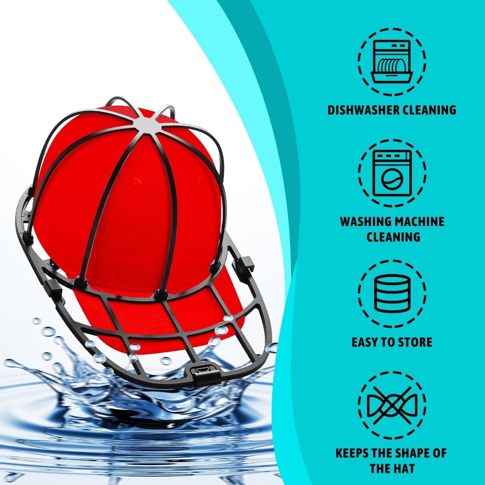 Baseball Cap Washer Cage HAT Protector Frame