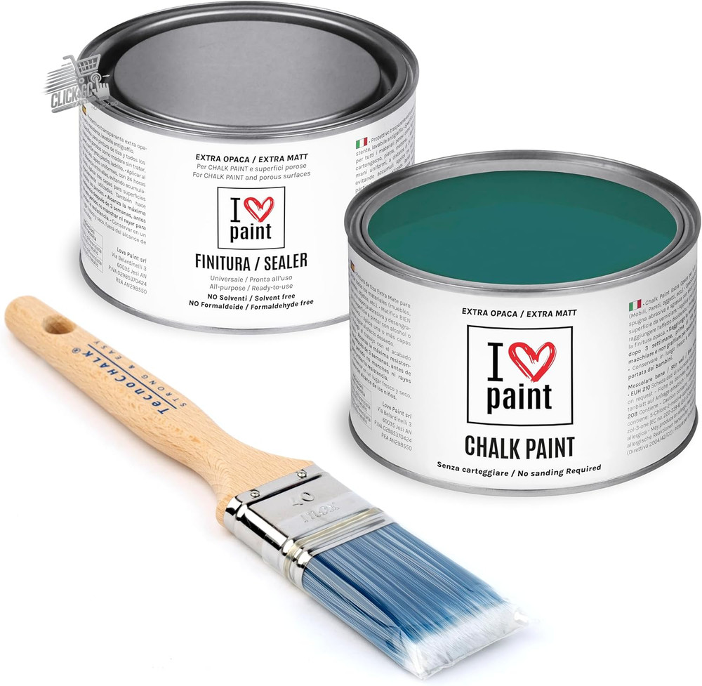 Chalk Paint Ottanium Kit 375ml Chalk Paint Shabby Chic Matte Unsanded