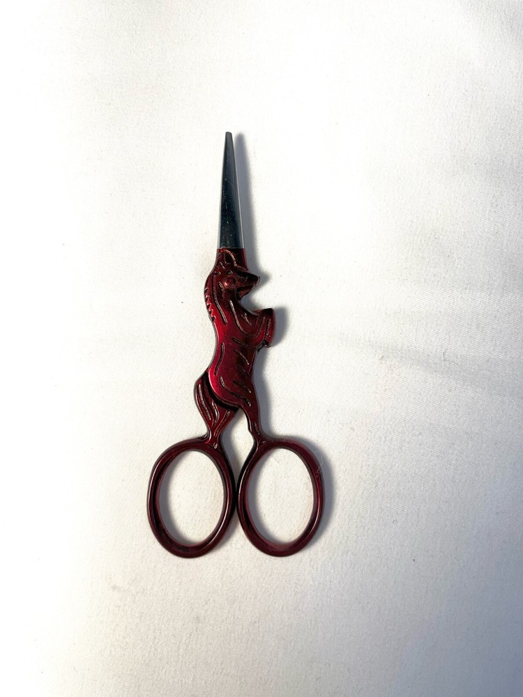 Unicorn Needlepoint Scissors