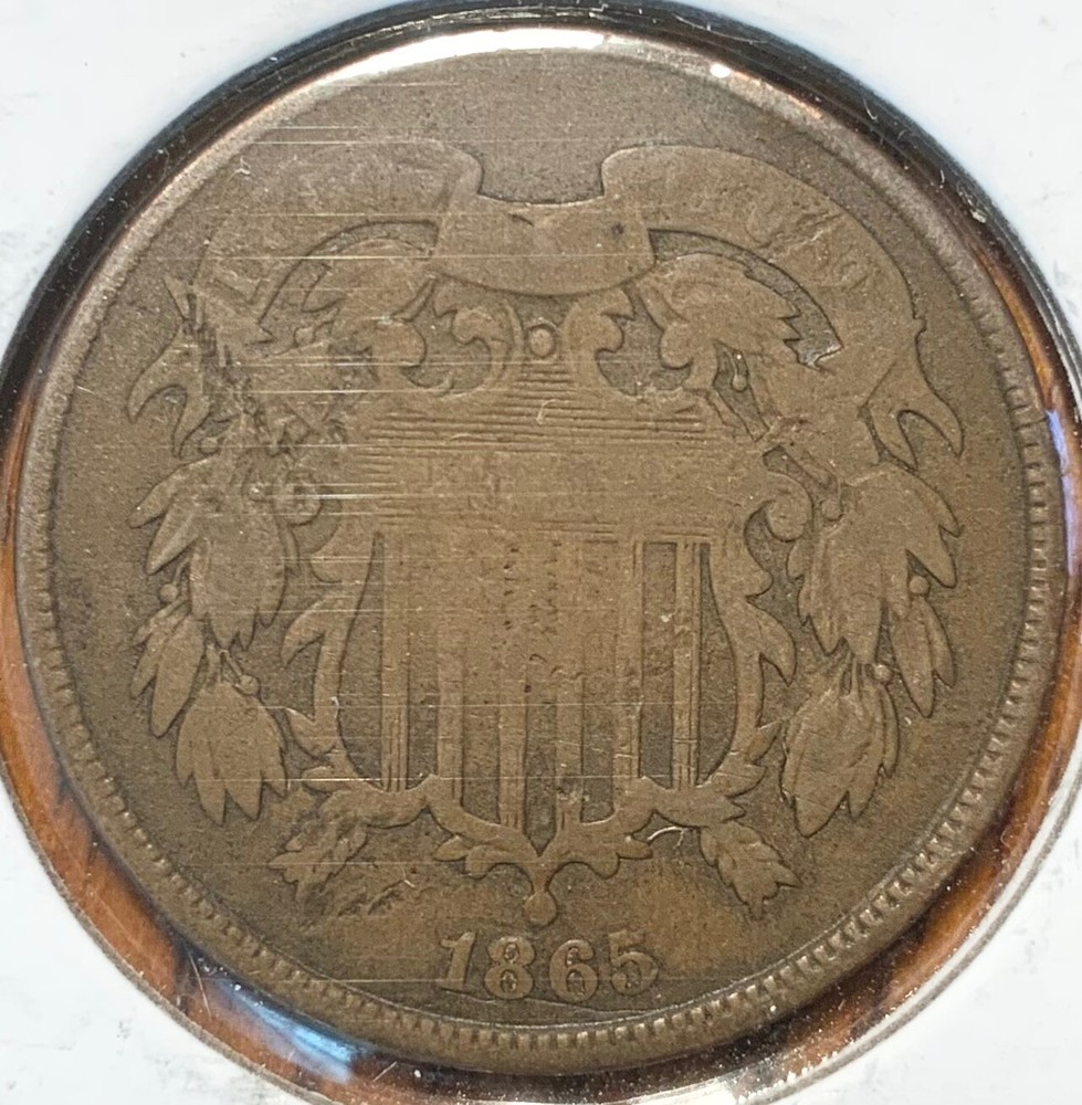 1865 United States 2 Cent