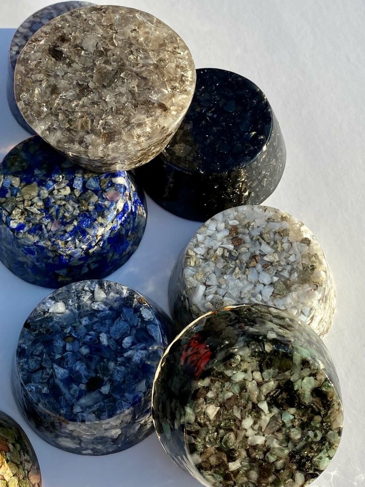 M - P Crystal Orgone Tower Busters Metal Core