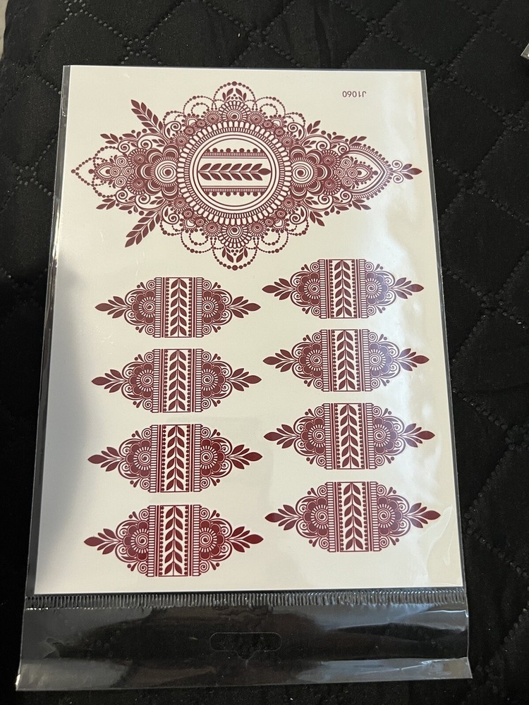 henna  stickers