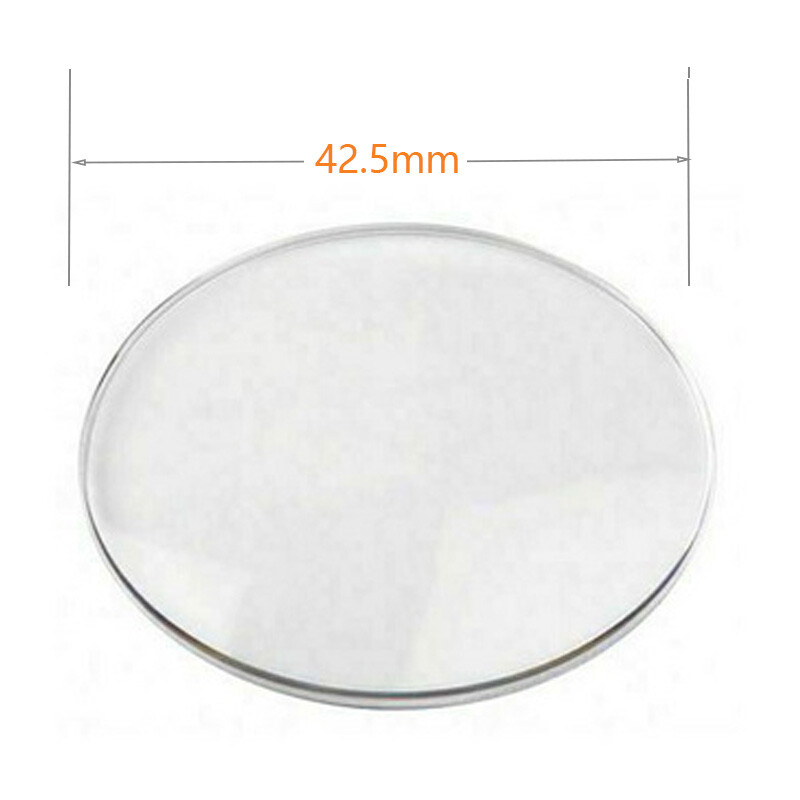 Replacement Part 42.5mm Diameter Curved Crystal Cover Lid For Dial Caliper