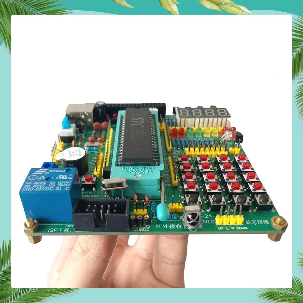 Basic Starter Kit 51/52 MCU Demo Board Development Board Soldering Practice K...