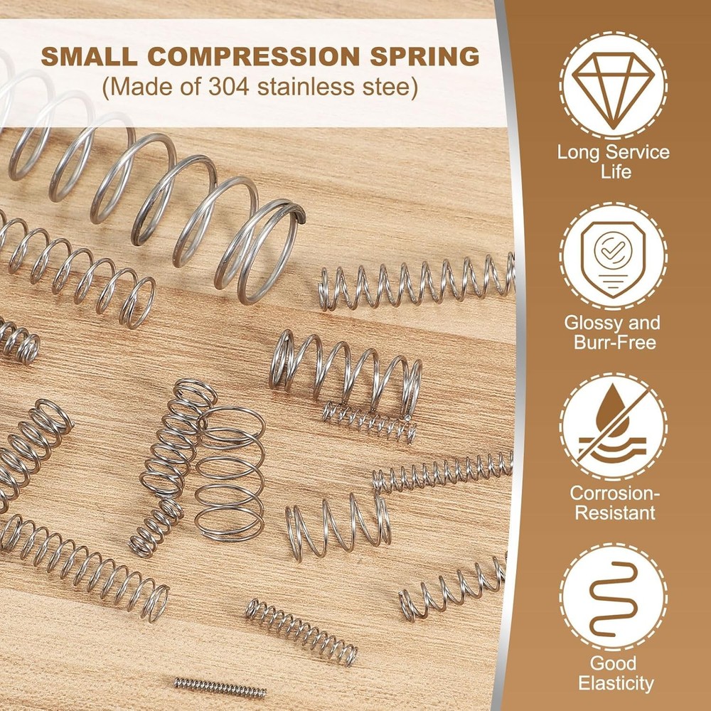 4pc Small Compression Spring Wire Diameter,Shop Home Repairs DIY Projects