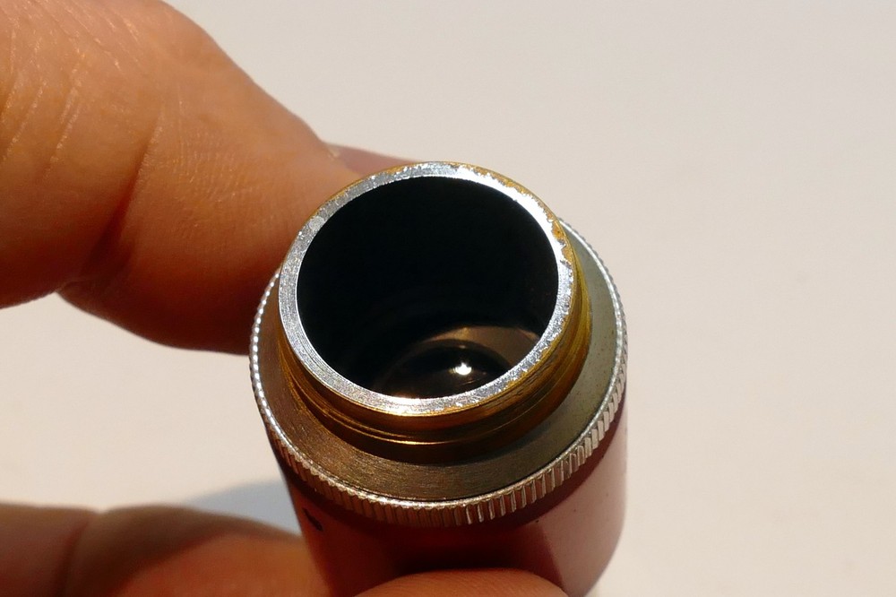 7X Research Devices RD Microscope Objective Lens IR Infrared 20mm thread