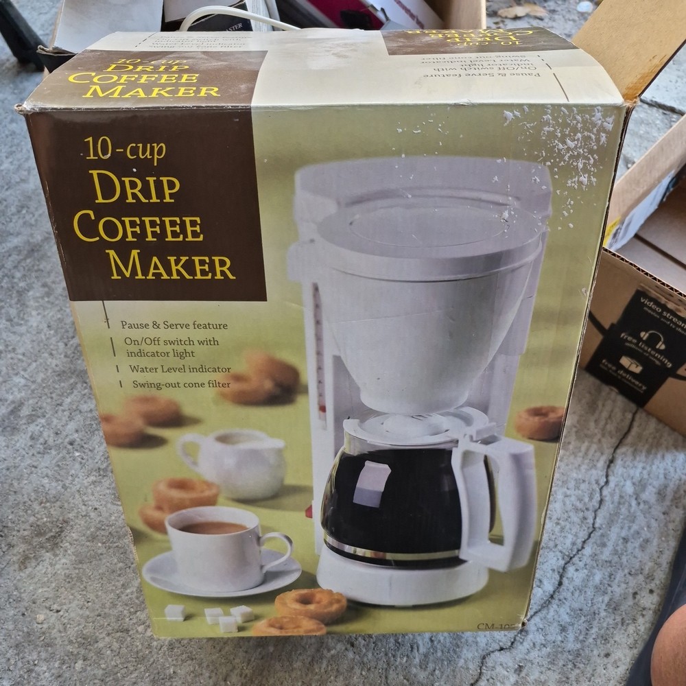 VINTAGE MR COFFEE ES10 10 CUP AUTOMATIC COFFEE MAKER NEW  -ORIGINAL BOX