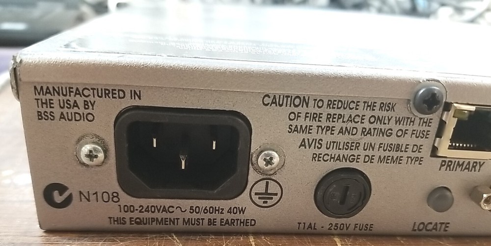 Soundweb London Blu-32 Signal Processor. *READ⬇️*