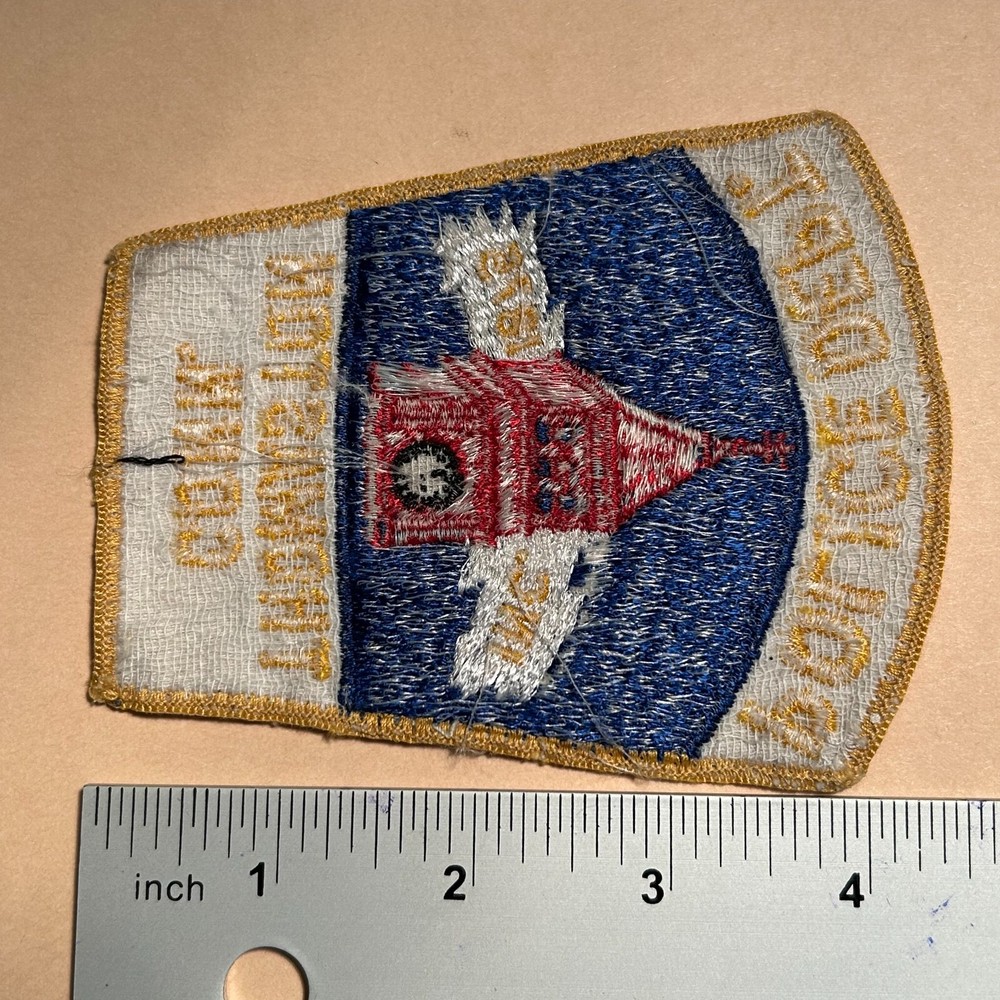 Thomaston Connecticut CT Police patch