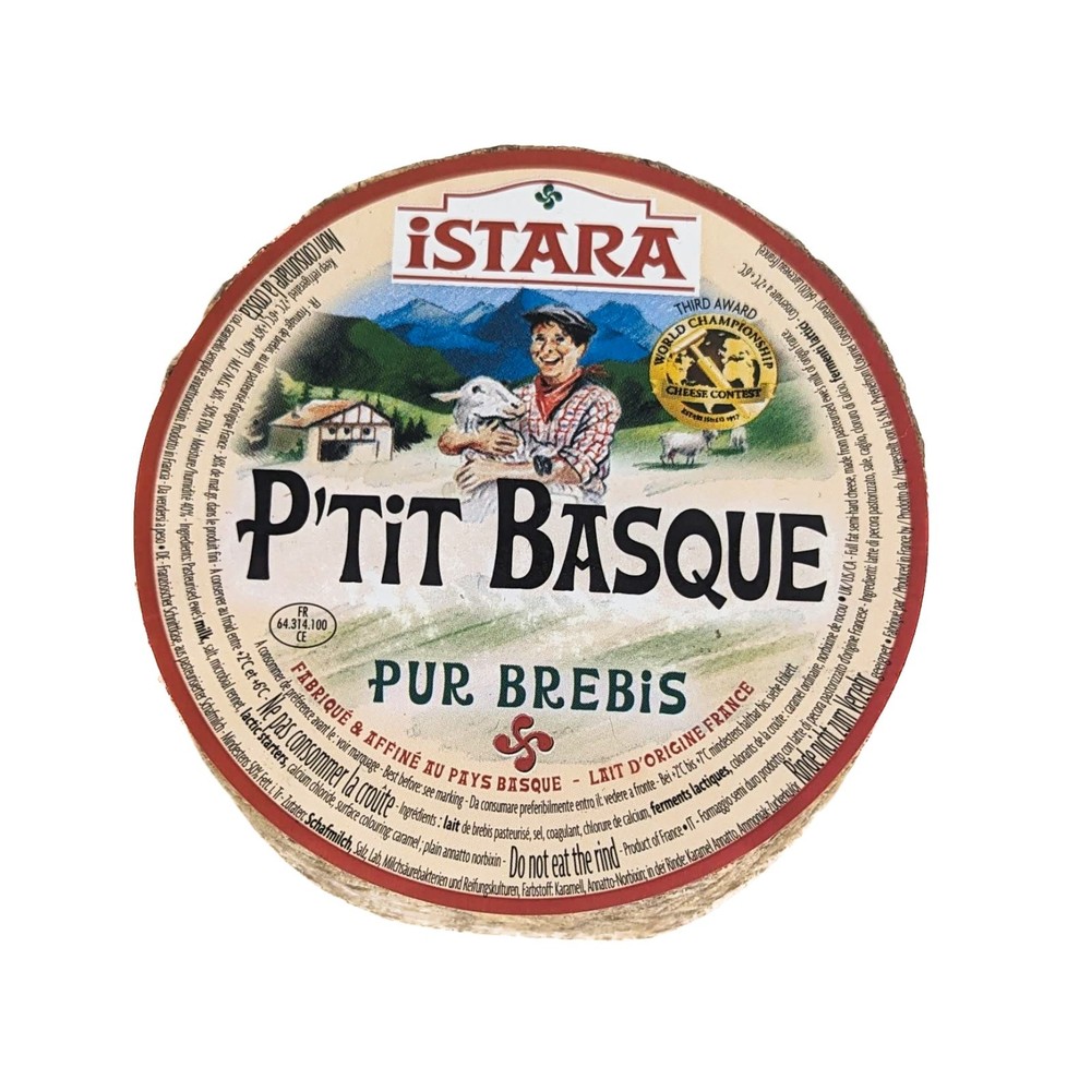 P'tit Basque Whole Wheel 1.25lb