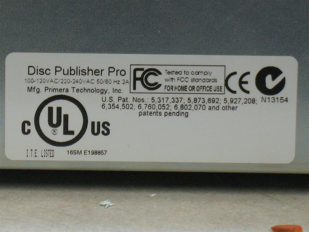 Primera BRAVO-Pro Color Disk Publisher CD/DVD Inkjet Printer / Duplicator