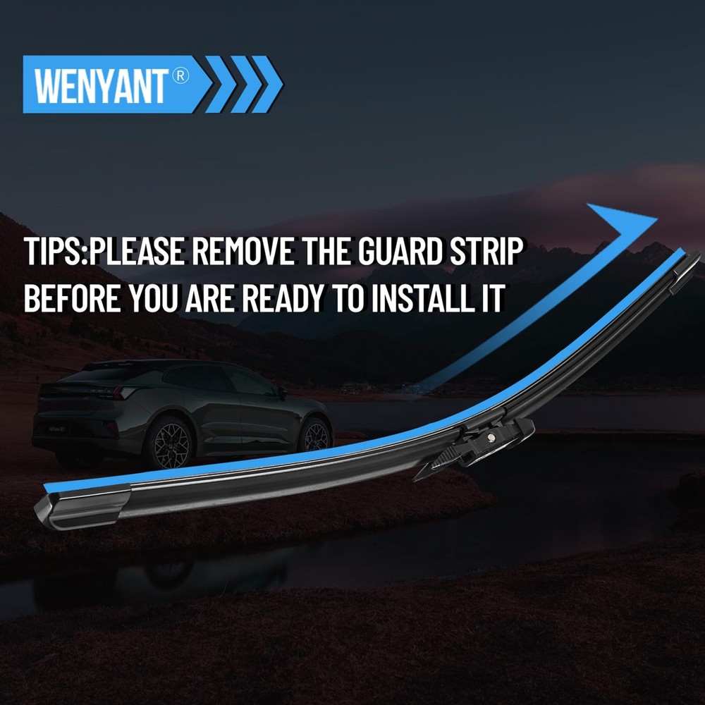 26"/22" Windshield Wipers for Ford Explorer 20112018 Front Blade Set""