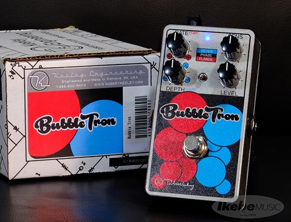 New Keeley Electronics  Bubble Tron Phasers Effector