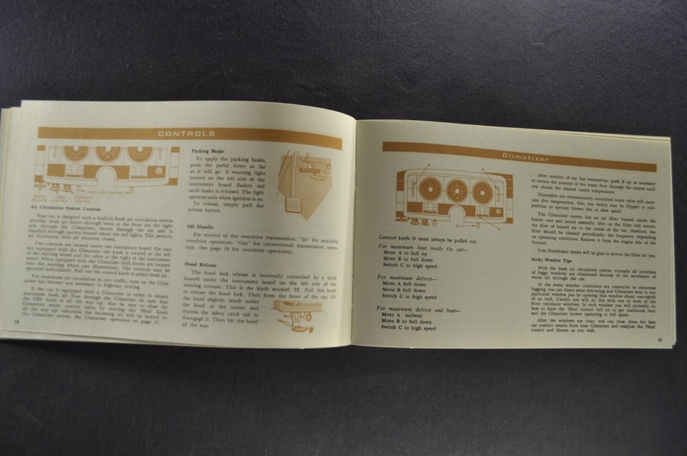 1966 Studebaker Owners Manual Guide Daytona Cruiser Commander Wagonaire 66