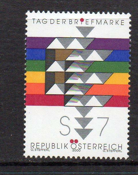 AUSTRIA MNH 2000 SG2562 STAMP DAY