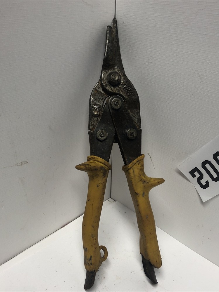 Wiss Aviation Cutter Tin Snips Yellow M3- #61~~ SHIPS FREE!!!!