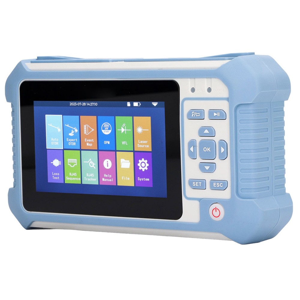 US Plug OTDR Tester Multifunctional Optical Time Domain Reflectometer Wit