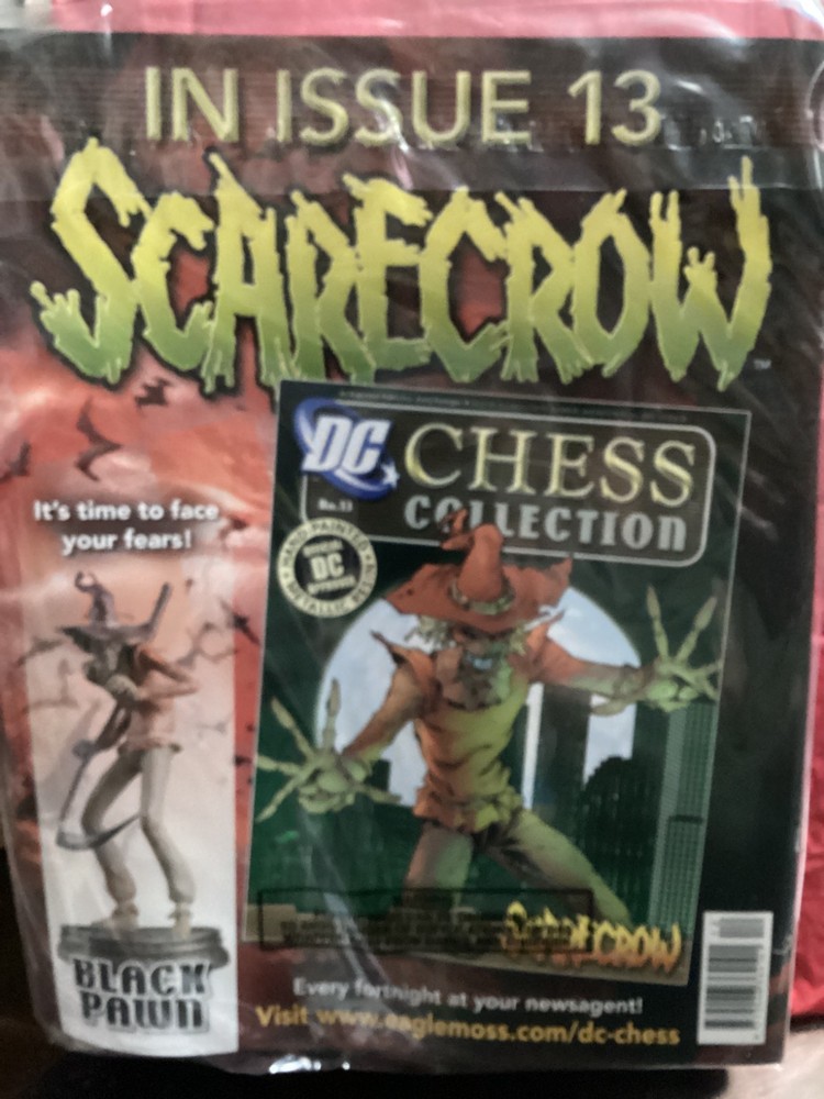 DC CHESS COLLECTION #12 KATANA METALLIC RESIN FIGURE EAGLEMOSS