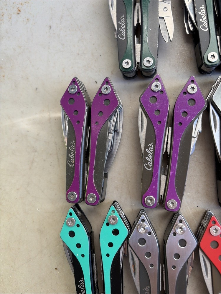 Lot of 11 Cabela’s Small Multi Tools