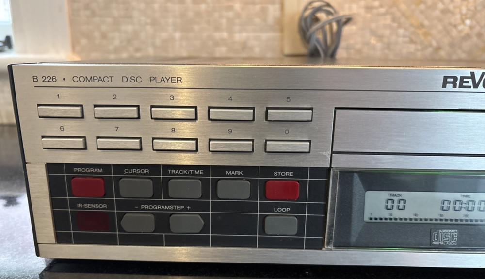 Revox B 226 CD Disc Player B205 Remote Control System Perfect Working Condition