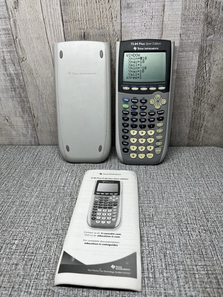Texas Instruments TI-84 Plus Graphing Calculator - Silver Edition