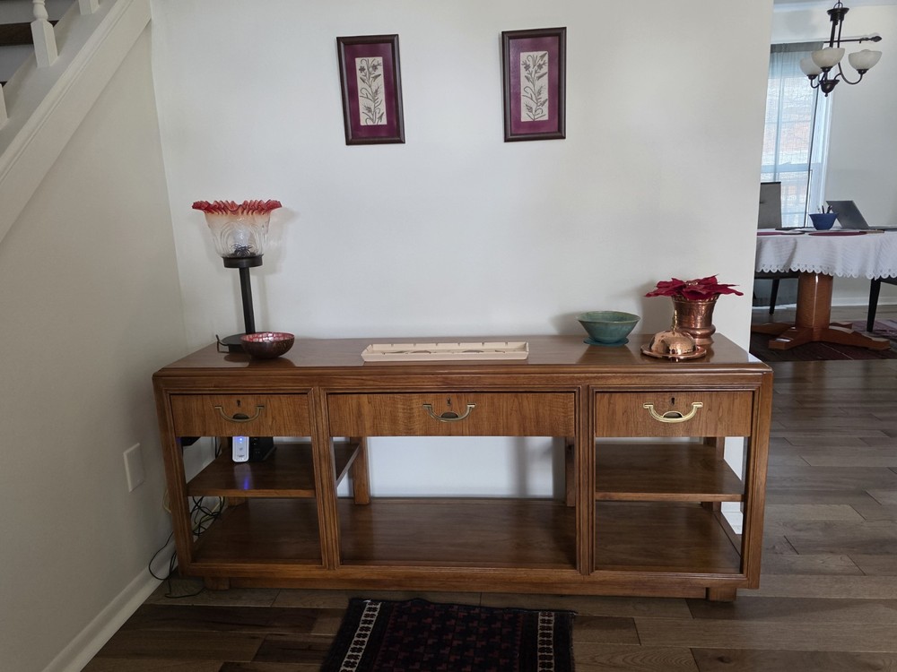 MCM Drexel Accolade console/sofa table