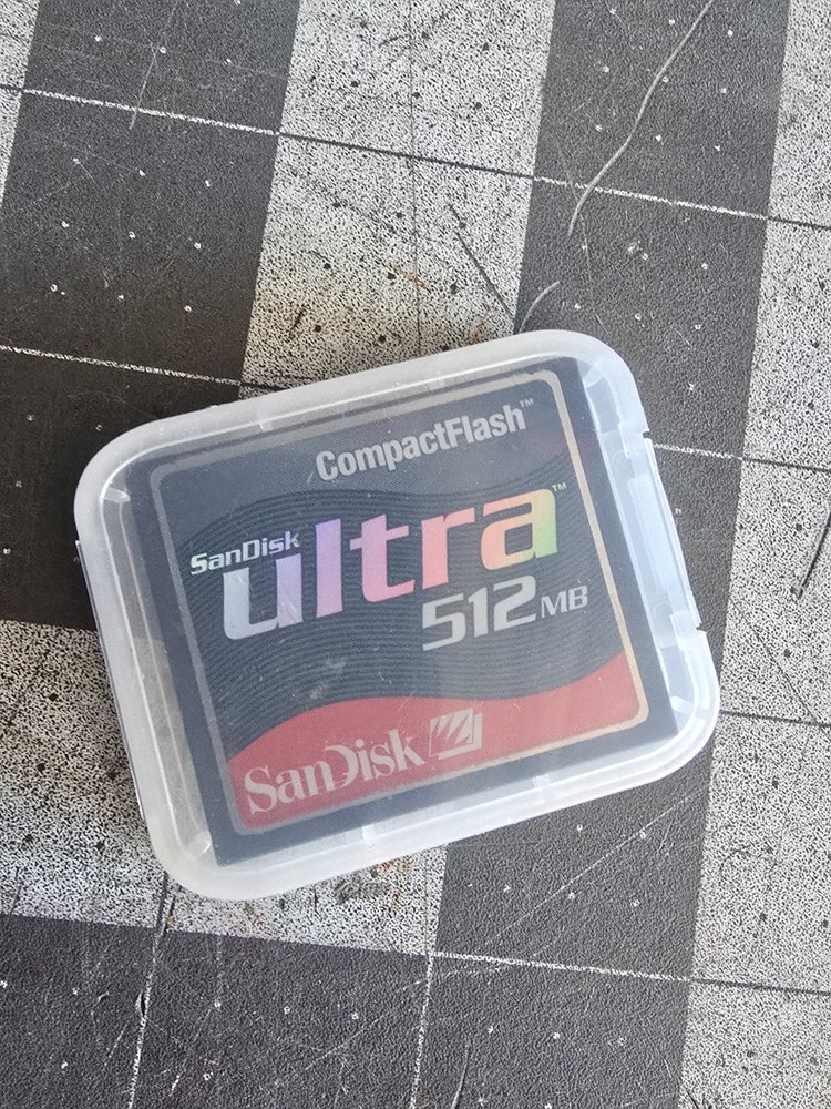 SanDisk Ultra 512MB MEGABYTE CF Compact Flash Camera Memory Card