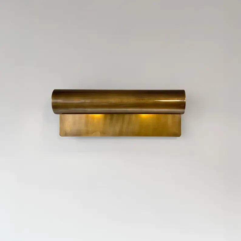 Handmade Brass Wall Sconce | Modern Art Picture Light