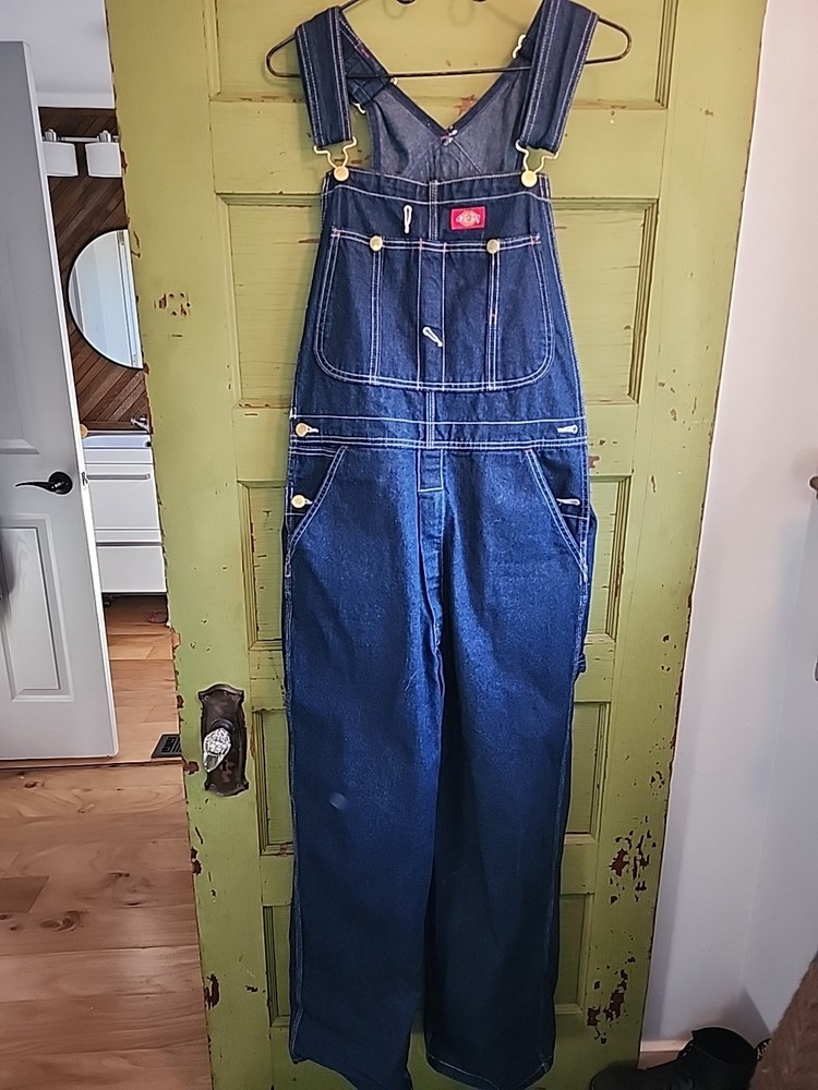 Dickies Overalls 30 X 30 Blue