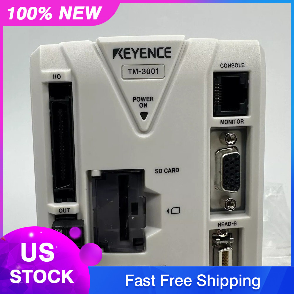 Keyence TM-3001 High Speed 2D Optical Micrometer Controller NEW without Remote