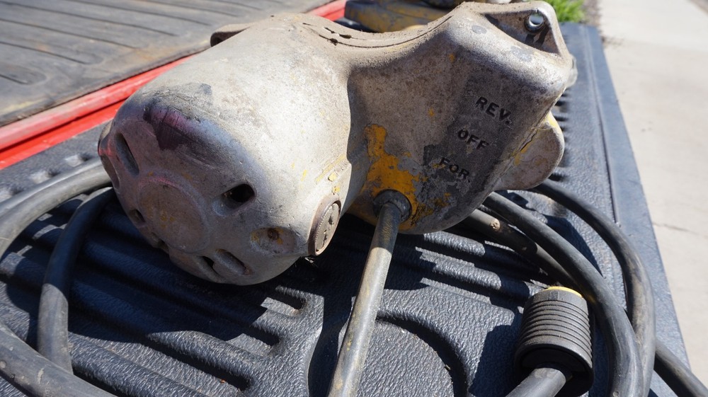 Ridgid 200 Pipe Threader Motor and Switch 3095 working pull free ship USA