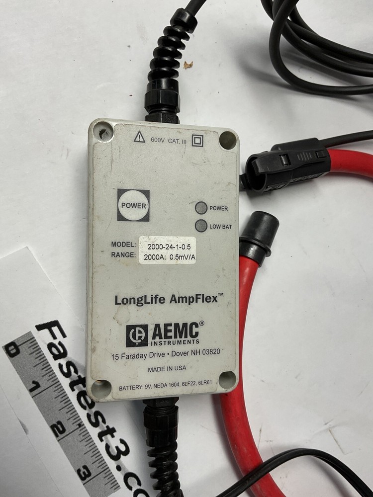 AEMC 2000 24-1-0.5 AmpFlex AC Current Probe
