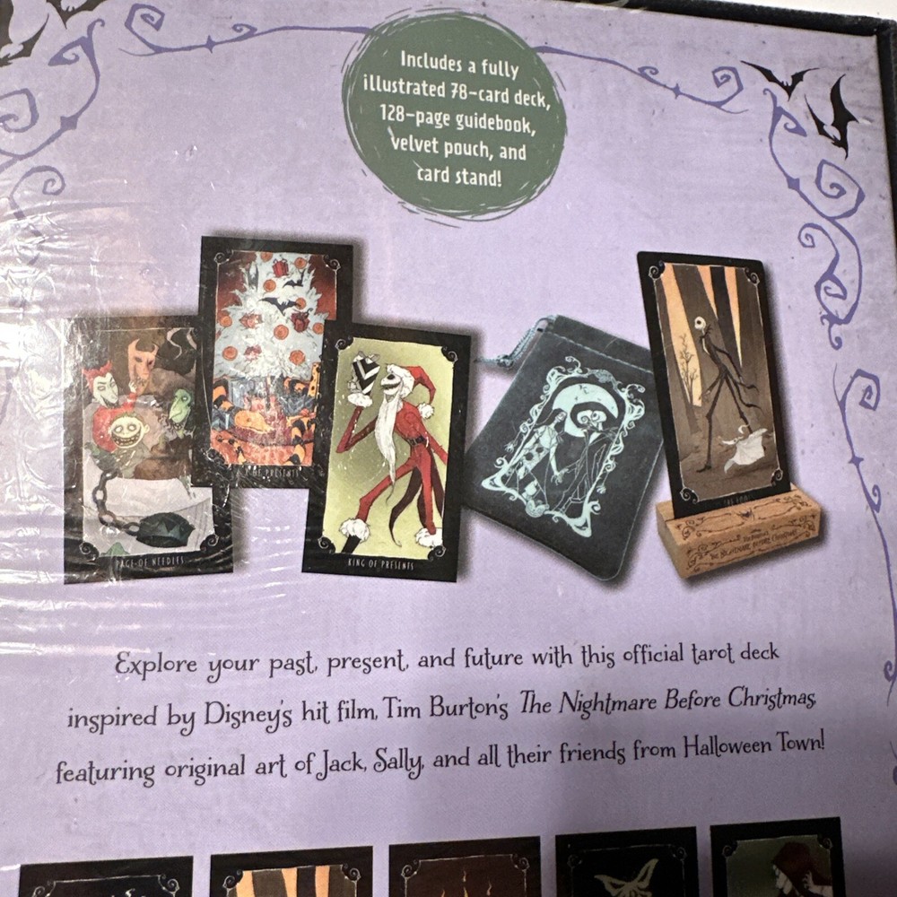 Disney’s The Nightmare Before Christmas Mega-Sized Tarot Deck & Book.