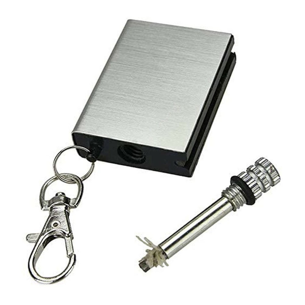 Lighter Flint Magnesium Emergency Fire Starter Camp Survival Refill Waterproof