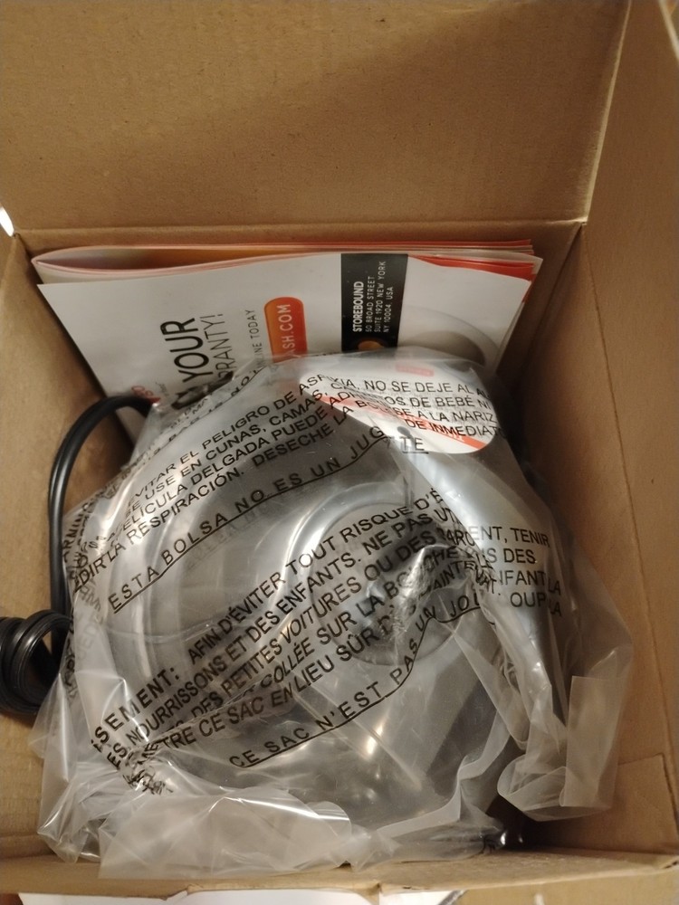 Dash Rapid Egg Cooker 6 Egg Capacity Electric Hard Boiled Poached Scrambled BLK