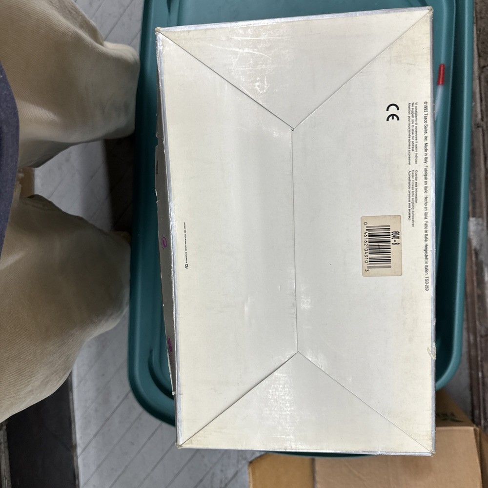 Tasco Big Screen Micro Microscope 40X Vintage Works 1992 New Open Box