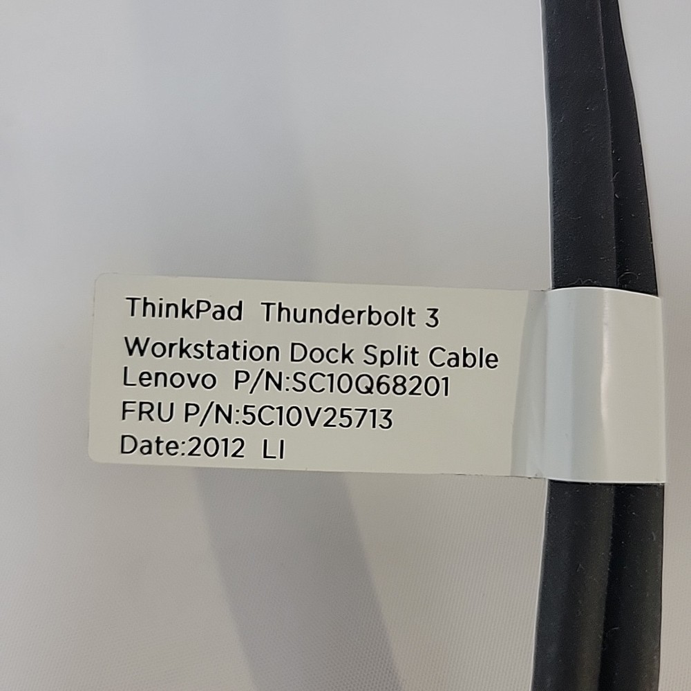 Lenovo Thinkpad Thunderbolt 3 Workstation Dock Split Cable