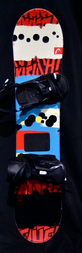 HEAD ROWDY JR SNOWBOARD SIZE 118 CM WITH SMALL BINDINGS