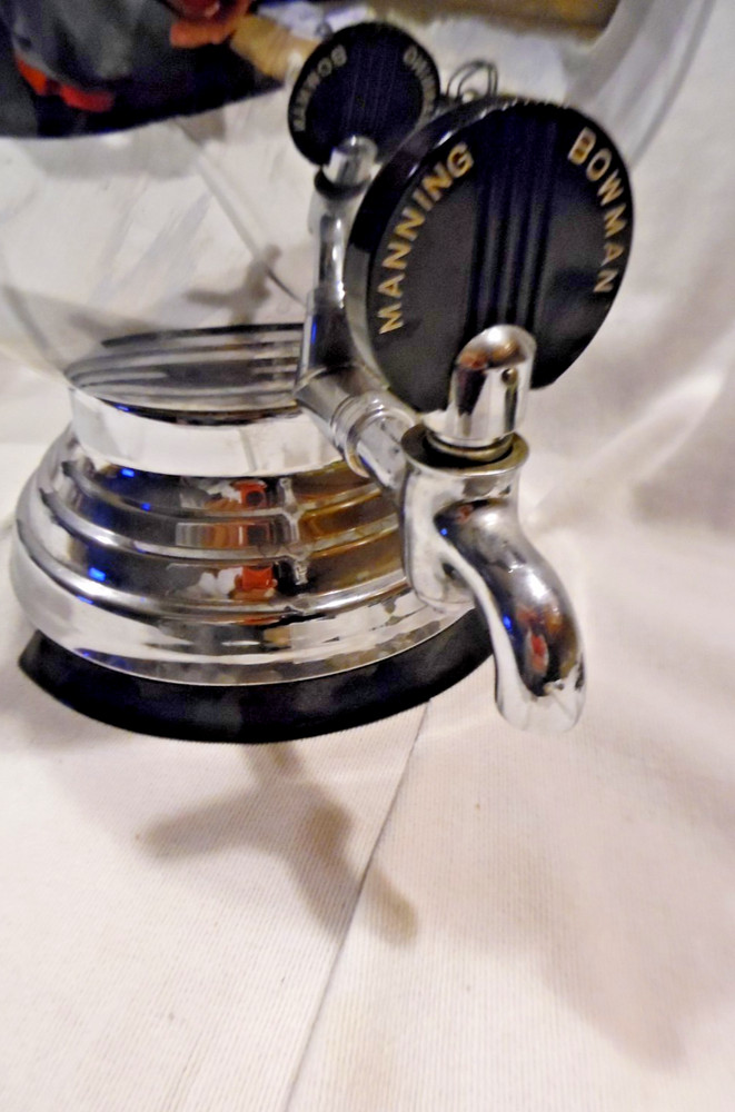 1950’s Manning-Bowman Chrome Globe Percolator Coffeemaker