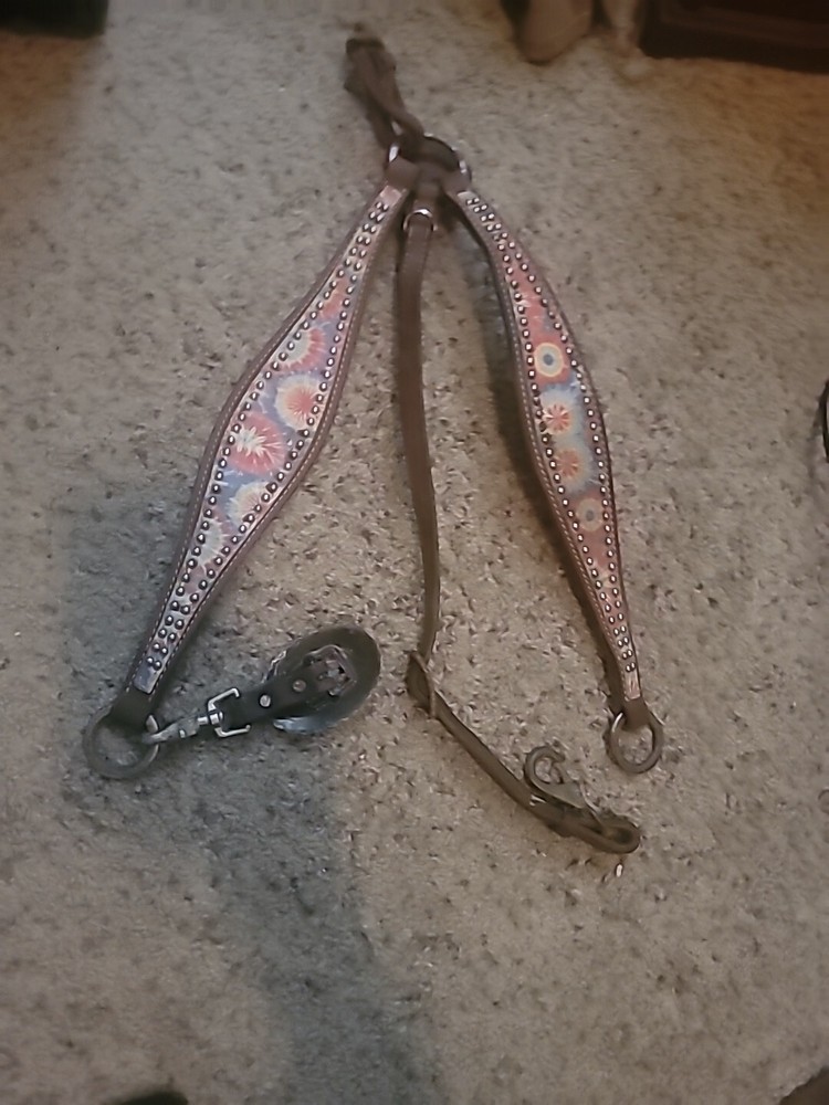 WESTERN BREAST COLLAR RANCH BREASTCOLLAR LEATHER