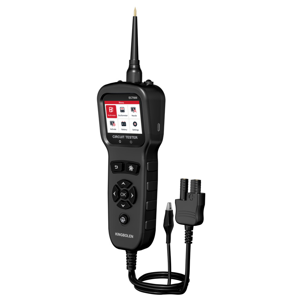 KINGBOLEN ECT600 12V-24V Multi-function Power Circuit Probe Tool Battery Tester