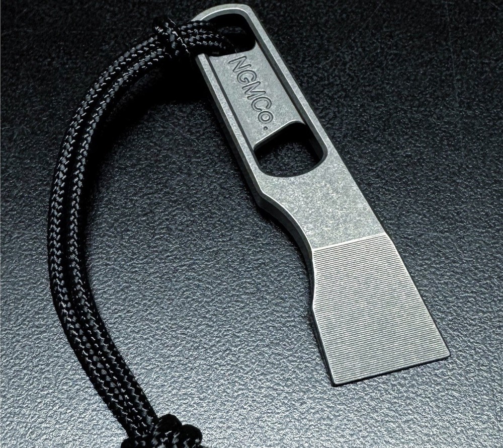 NEW! Nice Guy Machine Co. x TAD "Maggie Sleeper" Titanium EDC Prybar