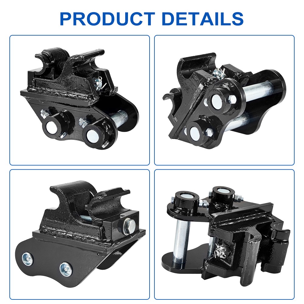 Mini Excavator Attachments Mechanical Quick Change Hitch for Small Digger Machin