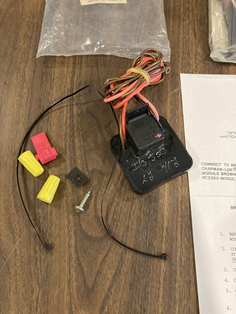 chapman auto alarm starter interupt module